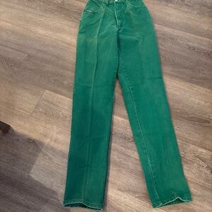 Vintage Blaze Riding Gear Abilene Green High Waisted Western Women’s Jean 3/25